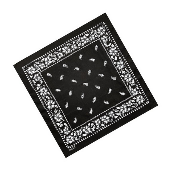 55x55cm Print Bandana Western Bandanas Fashion Neck Scarf Street Dance Headscarf Head Wrap Hiphop Head Covering