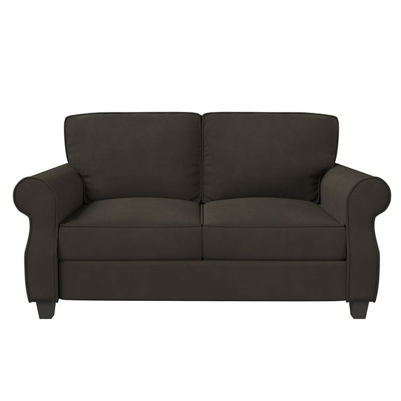 56.3"L Loveseat Sofa With Solid Wood Frame Foam Seat And Back Cushions Modern 2 Seater Sofa Couch For Living Room Apartment