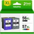 thumbnail image 1 of 56 57 Ink Cartridge Combo for Deskjet 5550 5650 5150 Photosmart 7350 7260 7450 7550 7660 7760 7960 PSC 2210 (1 Black,1 Tri-Color), 1 of 12
