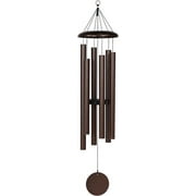 56" Aluminum Wind Chimes - Premium Wind Chime to Create a Zen Atmosphere - Wind Chime Suitable for Outdoor, Garden, Patio, Backyard Garden Decoration with Wind Catcher Decor Gift Copper Vein