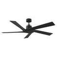 thumbnail image 1 of Monte Carlo Aspen 56 Aspen 56 56" 5 Blade Ceiling Fan - Black, 1 of 7