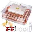 thumbnail image 1 of 56 Egg Incubators for Hatching Eggs, Automatic Egg Turning and Humidity Temperature Control, Egg Candler, 360° Viewing Incubator for Hatching Chicken, , Goose, Quail, 1 of 9
