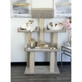 thumbnail image 1 of 56" Extra Large Cat Tree Cat Tower for Big Cats by Prestige Cat Trees, 1 of 6