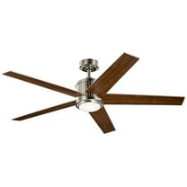 300044BSS-Kichler Lighting-Brahm - 56 Inch Ceiling Fan with Light Kit-Brushed Stainless Steel Finish