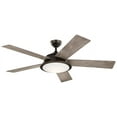 thumbnail image 1 of 310100OZ Kichler Lighting Verdi - 56 Inch Ceiling Fan with Light Kit-Olde Bronze Finish, 1 of 10