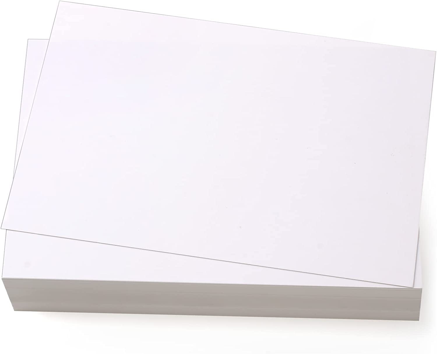 56 Pack 5x7 Cardstock Paper Blank Heavy Weight 90 lb Cardstock (White