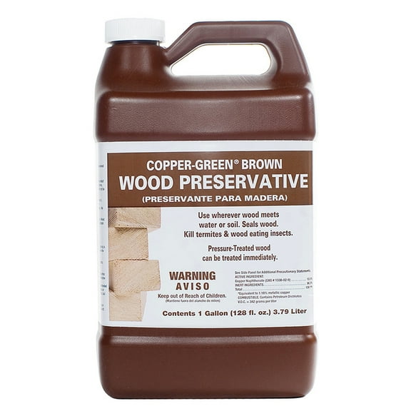 56-Pack of 1 gal Green Products 33001 Copper‐Green Brown Wood Preservative