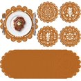 Round Table Mat Large 56 Pcs Mexican Paper Placemats, 13 Inch Cielito Lindo Placemats ...