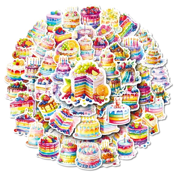 56-Piece Fun Sticker Pack For Water Bottles Luggage Laptop And Phone Case Decoration, Variety Of Cute Trendy And Cartoon Style Designs, Premium Pvc Material Sunproof Fade