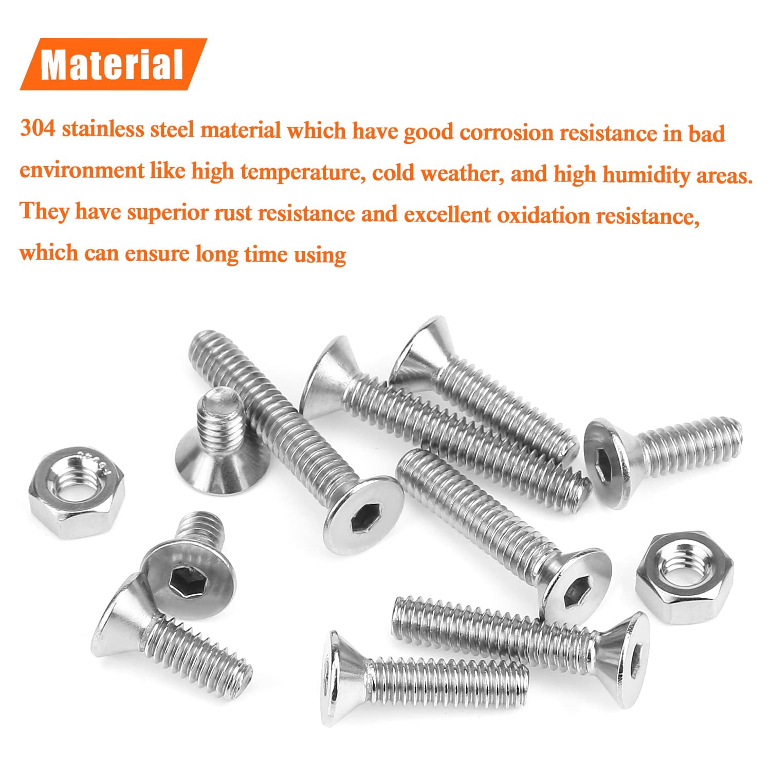 Viti A Testa Tonda Intagliata 1/4-20 X 1-1/2 In Acciaio Inox 18-8 – Confezione Da 25 Pezzi, Fastenere