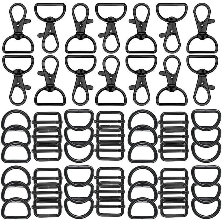  56 Pieces D Rings for Purse Bag Hardware Purse for Bag