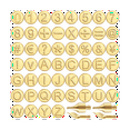 56 Pieces Wood Burning Tip Letter Wood Burning Tip Set Including