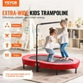thumbnail image 1 of Vevor TYBC5636INCH1S56HV0 56 in. Indoor Outdoor Foldable Mini Toddler Trampoline for Kids, 1 of 10