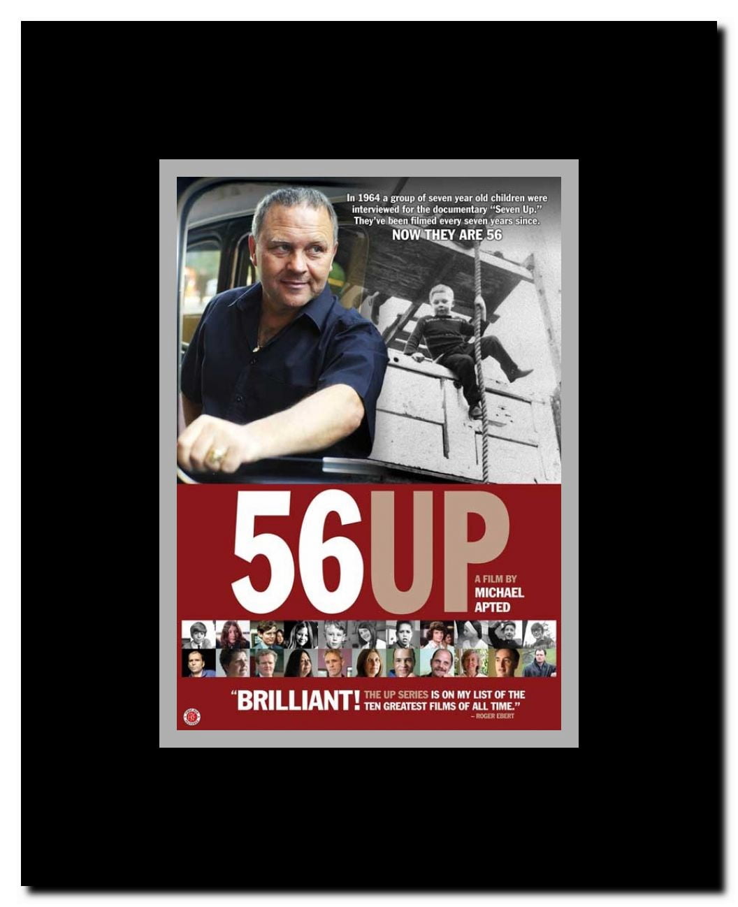 56 UP Framed Movie Poster
