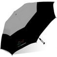 thumbnail image 1 of 56 folding golf umbrella, with double canopy windproof frame design, rubber spray handle, and mesh carrying case, 1 of 5