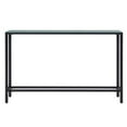 thumbnail image 1 of 56 in. Mirrored Glass Console Table, Black, 1 of 1