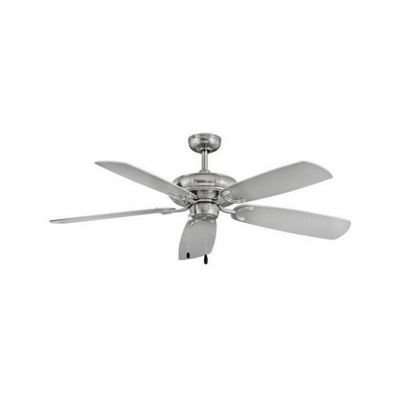56 inch 5 Blade Ceiling Fan with Light Kit-Brushed Nickel Finish Bailey Street Home 81-Bel-4763890