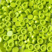 560 Piece Building Tile Bulk, Round 1x1, Compatible with Lego Parts and Pieces