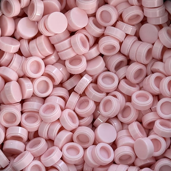 560 Piece Building Tile Bulk, Round 1x1, Compatible with Lego Parts and Pieces