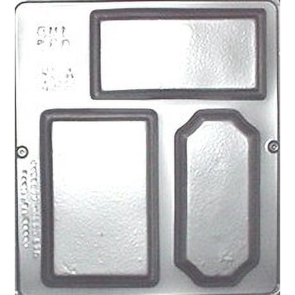 560 Plaque Assortment "Square" Chocolate Candy Mold