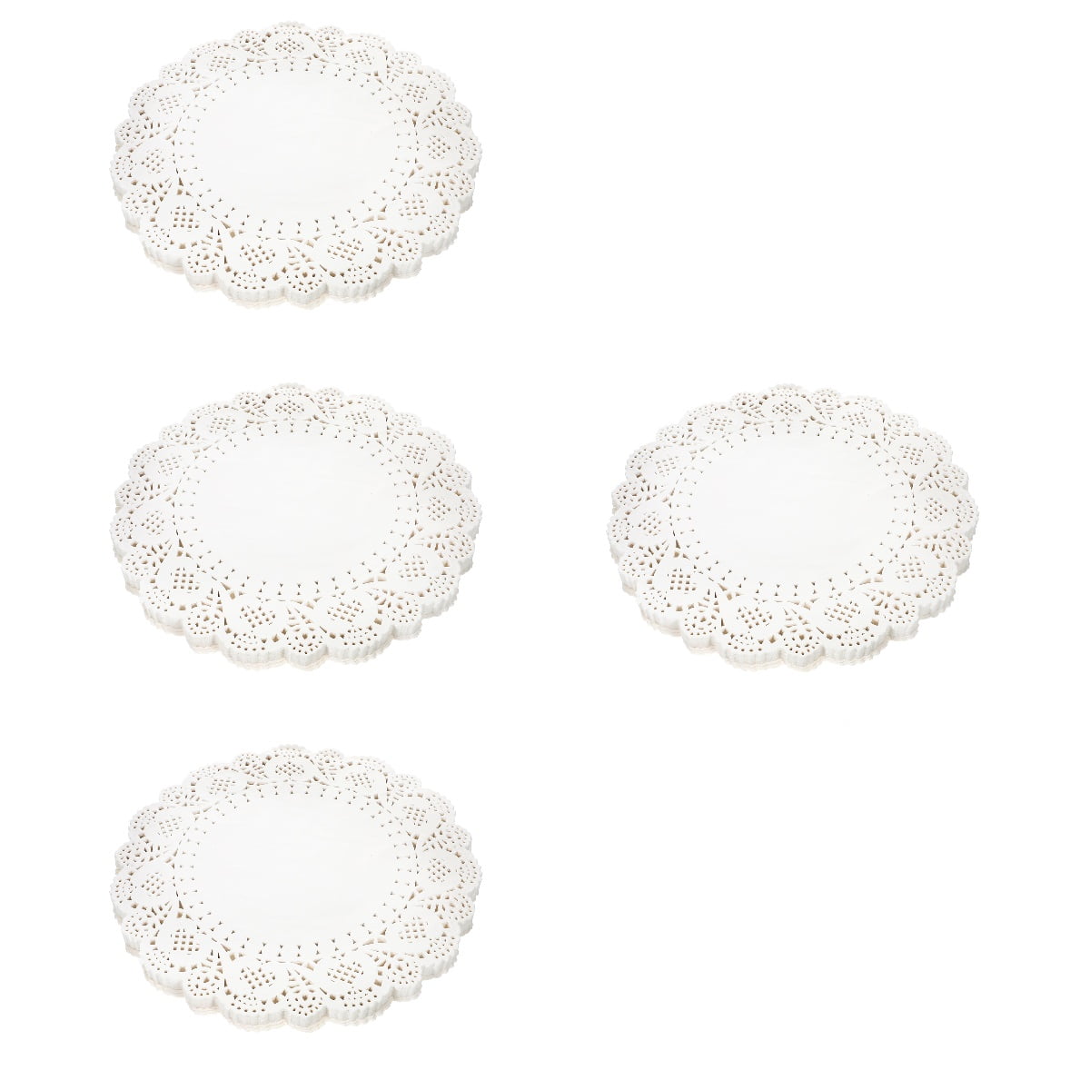 560 Sheets Lace Doilies Paper Oil Proof Paper Pad Baking Cake Doilies