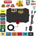 5600 Miles Digital TV Antenna Indoor HDTV Amplified Signal Booster