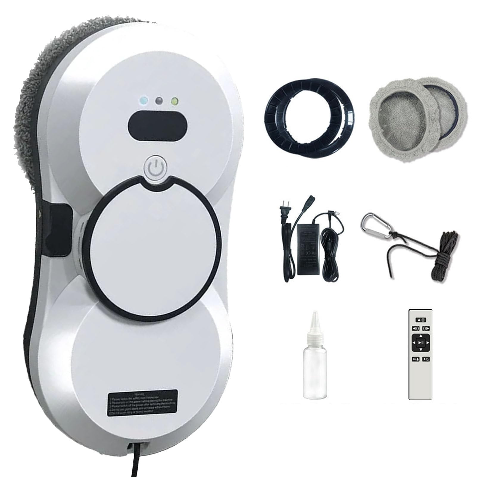 Smart Window Cleaning Robot – Ultrasonic, 5600PA Auto Water Spray For Glass, Tiles & Doors | Indoor & Outdoor Use
