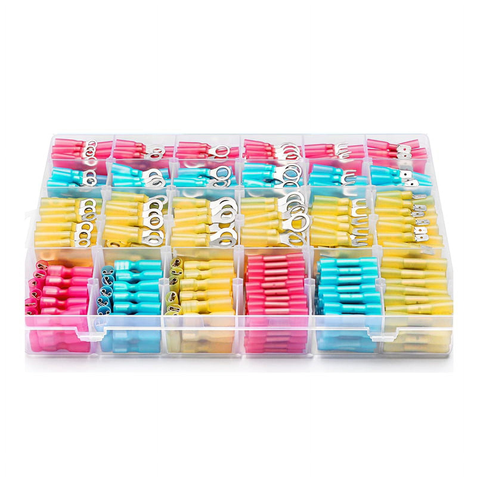 560PC Marine Heat Shrink Wire Kit AWG2210 Insulated Crimp Connector