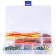 thumbnail image 1 of TABLZONE erless Breadboard Wire Kit Assorted Color Copper-Aluminum for Pcb 560Pcs, 1 of 8