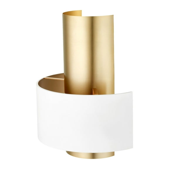 5611-0880 Quorum Lighting Half Cylinder - 1 Light Wall Sconce