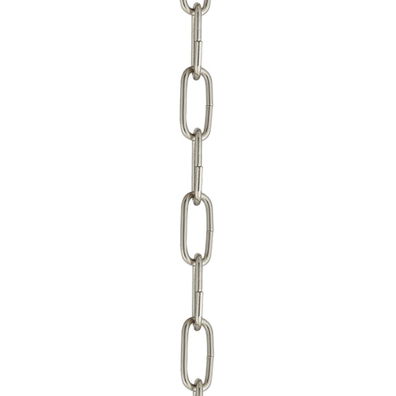 56136-35-Livex Lighting-Accessory - 72 Inch Standard Decorative Chain-Polished Nickel Finish