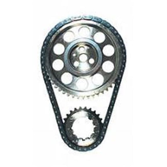 5614 Keyway Adjustable Billet Steel Double Roller Timing Chain Set for Pontiac V8