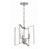 56153-BNK Craftmade Lighting Shayna - 3 Light Convertible Semi-Flush Mount In Transitional Style-14 Inches Tall and 13 Inche Wide-Brushed Polished