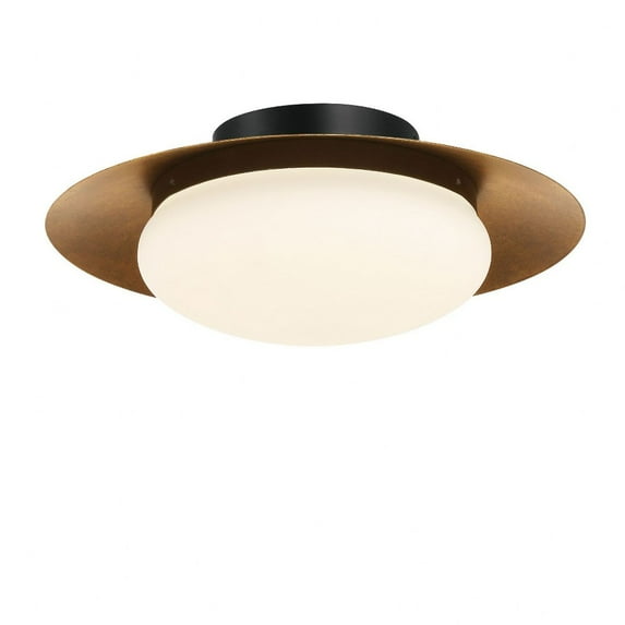 5625-869-L-Minka Lavery-Zinola - 18W 1 LED Flush Mount-5.38 Inches Tall and 15 Inches Wide