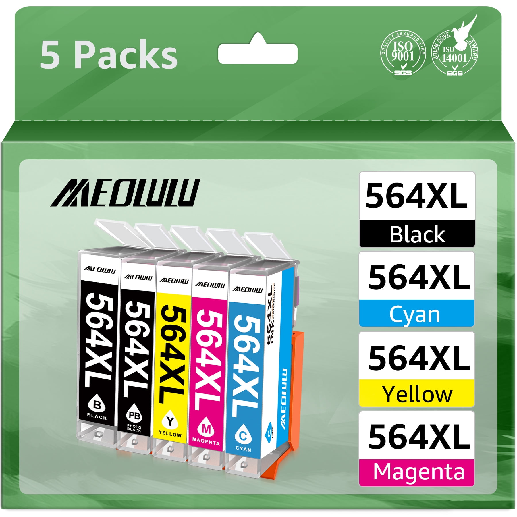 564XL 564 Ink Cartridge Replacement for HP Printer Ink 564XL for