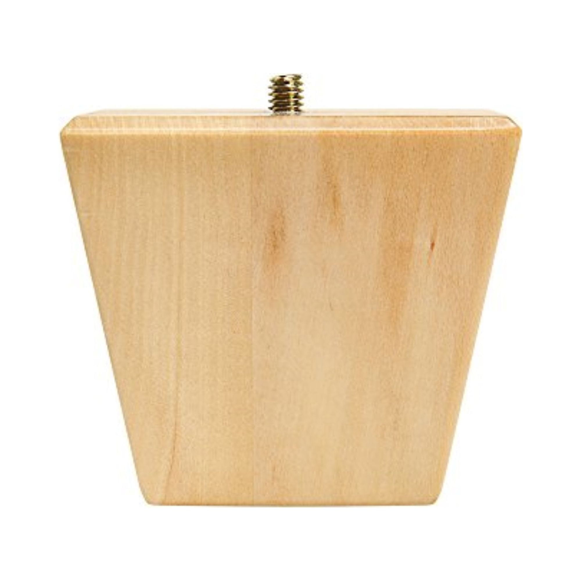 5666250 BUN FOOT CONTEMP3""NATURL Waddell Minwax 3 in. H Contemporary