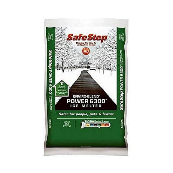 Safe Step Enviro Blend Ice Melt 56825 - Crystalline Solid White - 25 Lb Bag