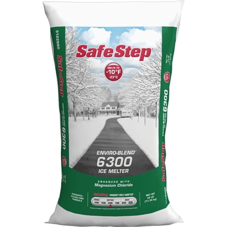 Safe Step Enviro Blend Ice Melt 56825 - Crystalline Solid White - 25 Lb Bag