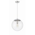 thumbnail image 1 of 56893-CH Craftmade Lighting Gaze - 1 Light Pendant In Contemporary Style-15.13 Inches Tall and 14 Inches Wide-Chrome Finish-Clear Glass Color, 1 of 5