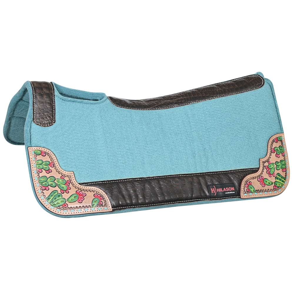 56HS 32" X 30" Hilason Horse Western Contoured Wool Felt Therapeutic