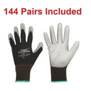 56JK Condor Coated Work Gloves, Knit, Nylon, 144 Pairs - S/7