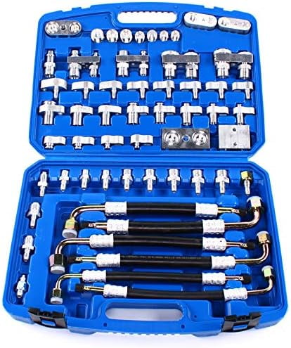 56PCS Air Conditioning Leak Detection and Repair Tools,Air Conditioning