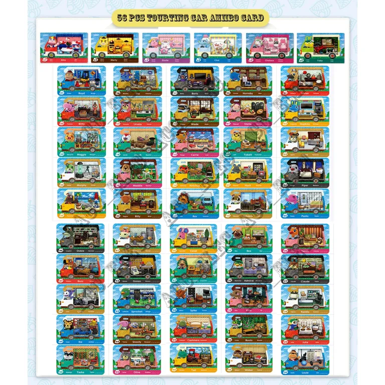 Animal Crossing RV Amiibo Card Bundle outlets 3