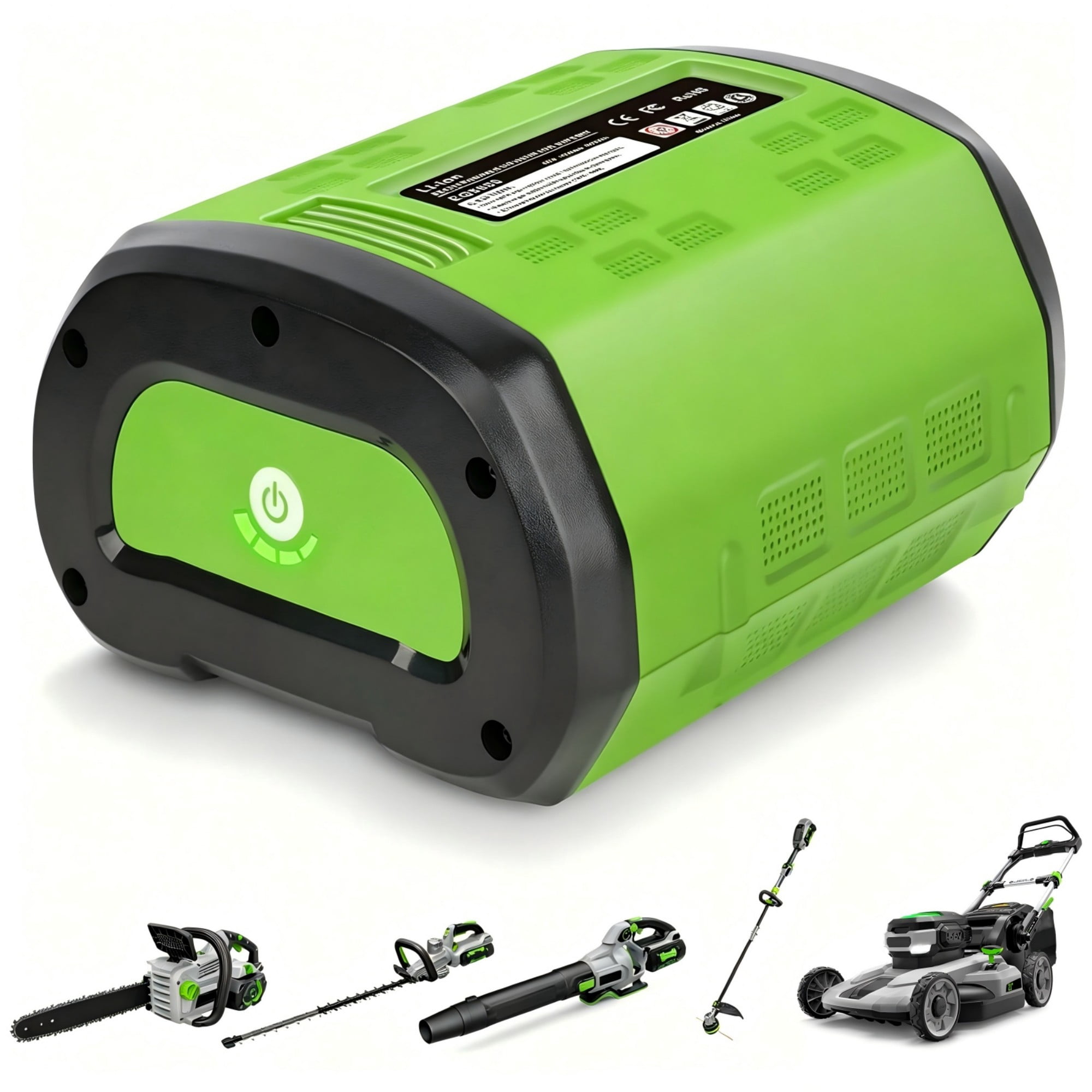 56V 10.0Ah Replacement for EGO POWER+ 56 Volt Lithium Battery BA2800 BA2240
