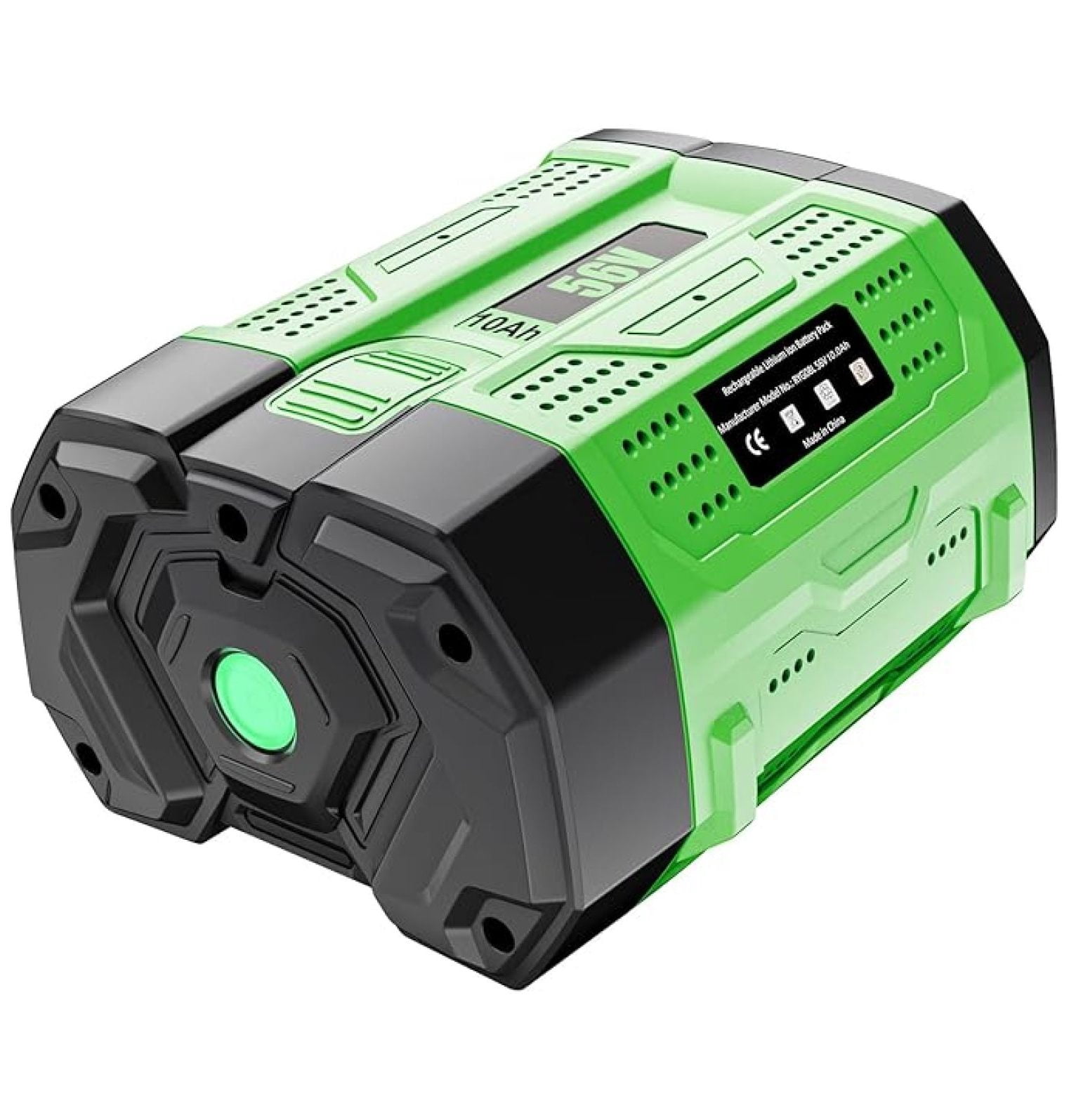 56V 10Ah EGO Battery Replacement - BA2800 BA4200 56 Volt Lithium Battery for EGO Power Tools - CS1604 CS1804 LB6504 HT2400 - 10000mAh Black