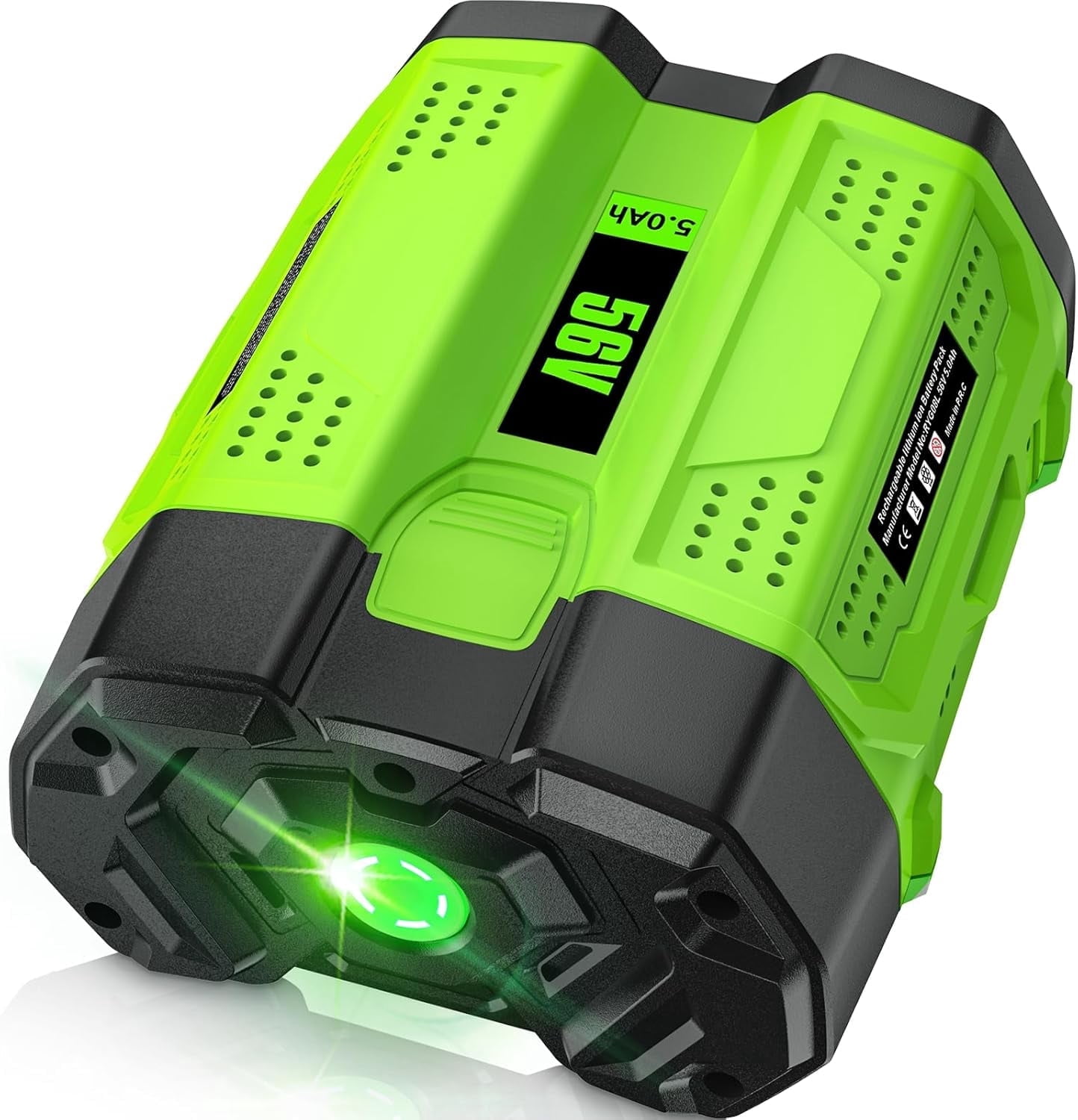 56Volt 5.0Ah Battery Replacement for EGO 56V Battery BA2800 BA4200 BA1400 Power Tools Lawn Mower Leaf Blower Chainsaw