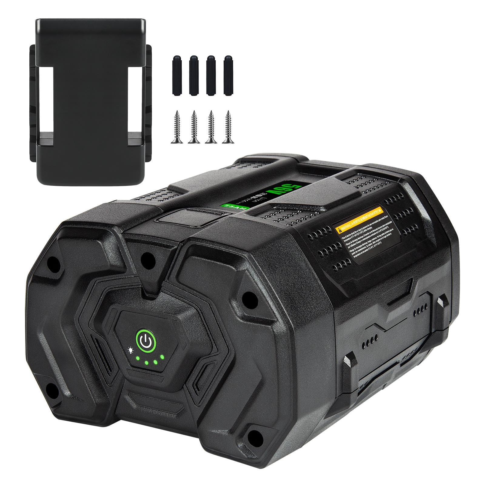 56V 7.5Ah/7500mAh EGO Replacement Lithium-Ion BatteryActual capacity