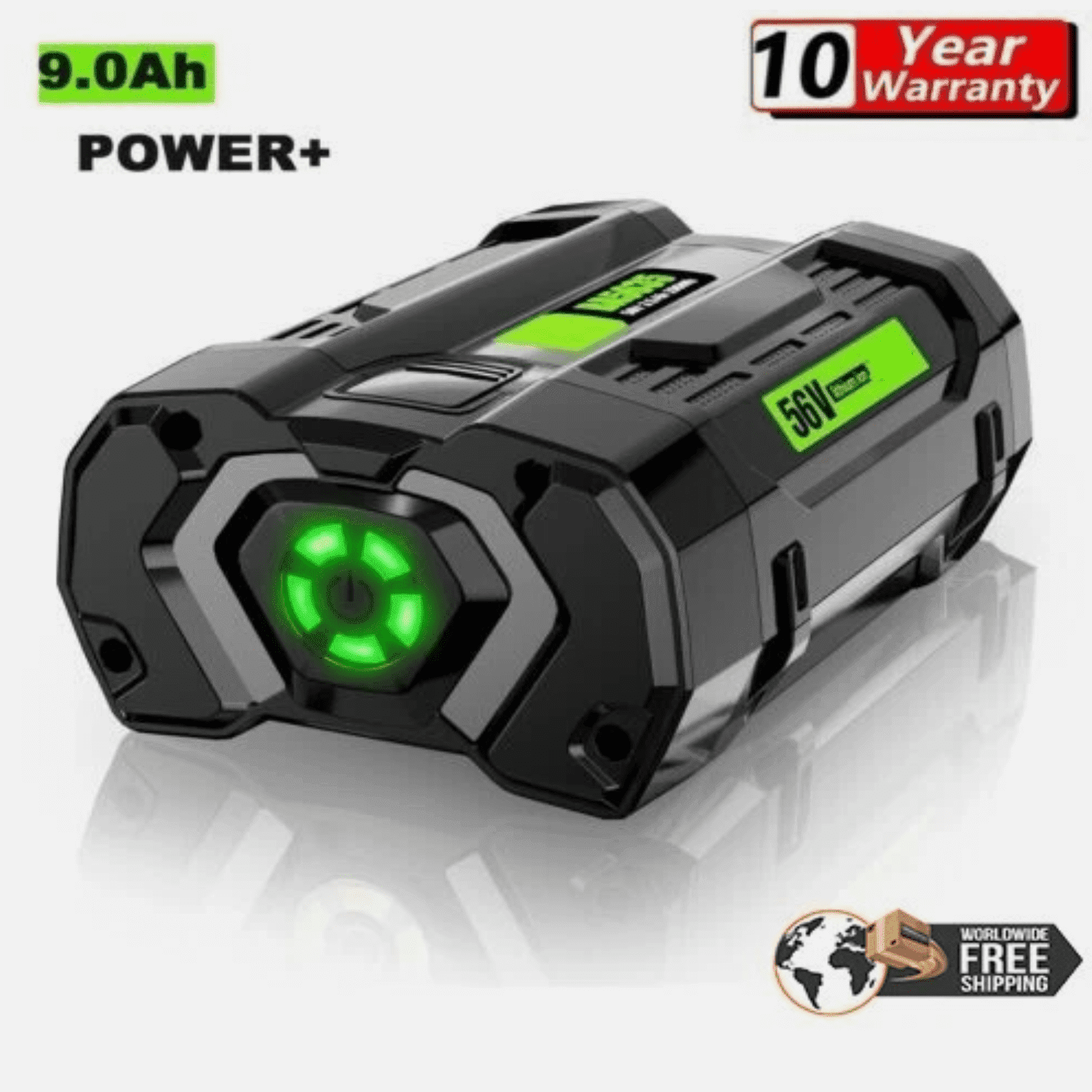 56V 9.0Ah Lithium Battery Replace for EGO 56V BA4200T BA1400 BA5600T BA2240 BA2800T NEW