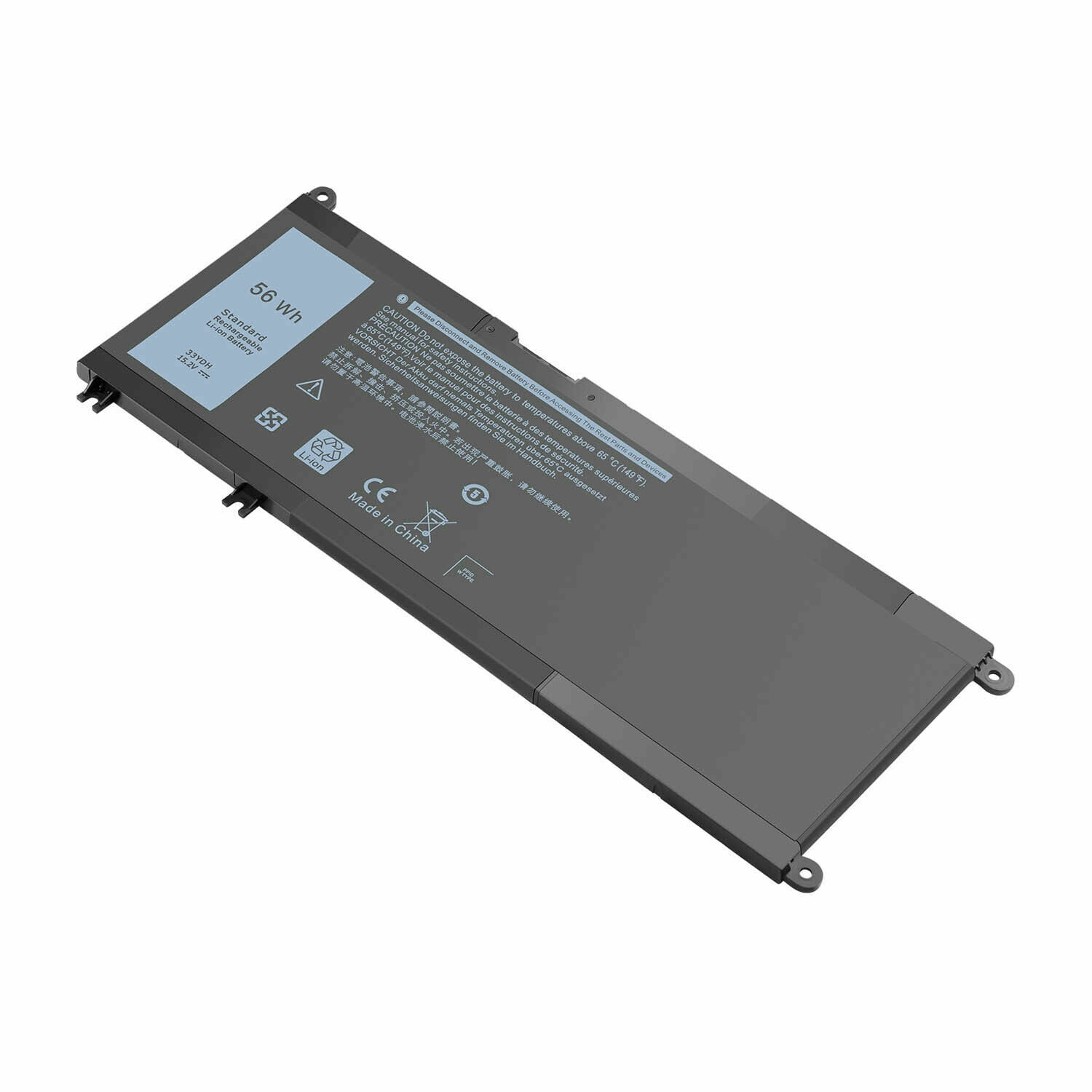 Monster 33YDH Replacement Battery For Dell Inspiron 15 7000 7577 7773 & Latitude 13 3000-1209063