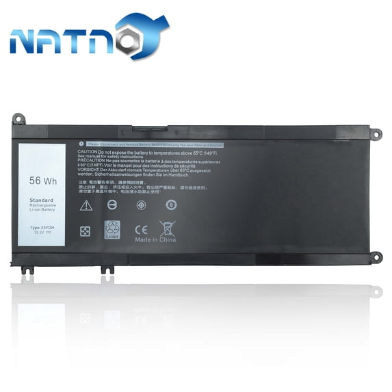 56WH 33YDH Laptop Battery for Dell inspiron 17 7000 7778 7779 7786 7773 15 7577 G3 3579 3779 G5 5587 G7 7588 Dell Latitude 13 3380 14 3490 15 3590 3580 PVHT1 P30E 81PF3 081PF3